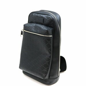 Gucci Crossbody Bag Leather Black